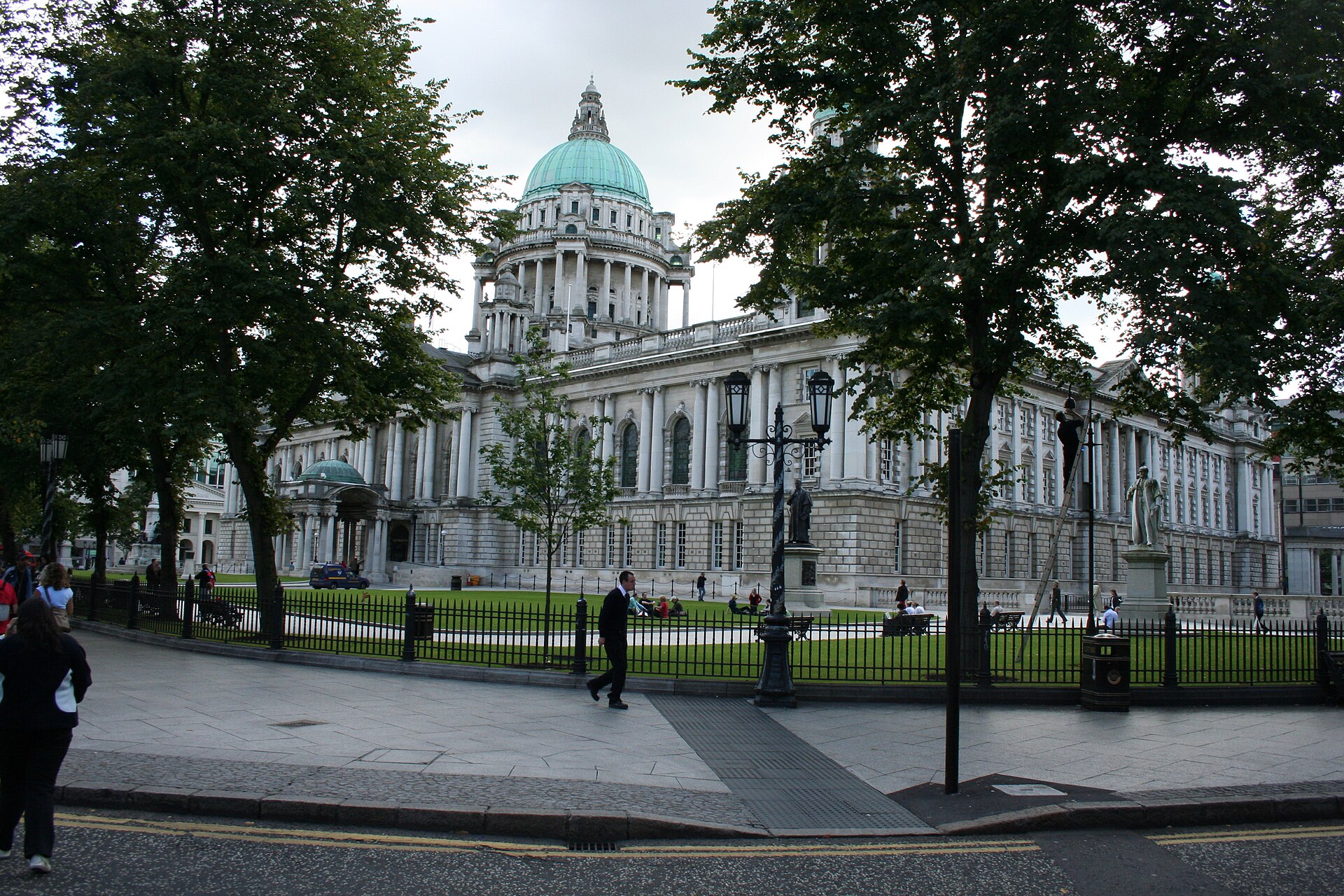 Belfast City Hall in Belfast, Northern Ireland