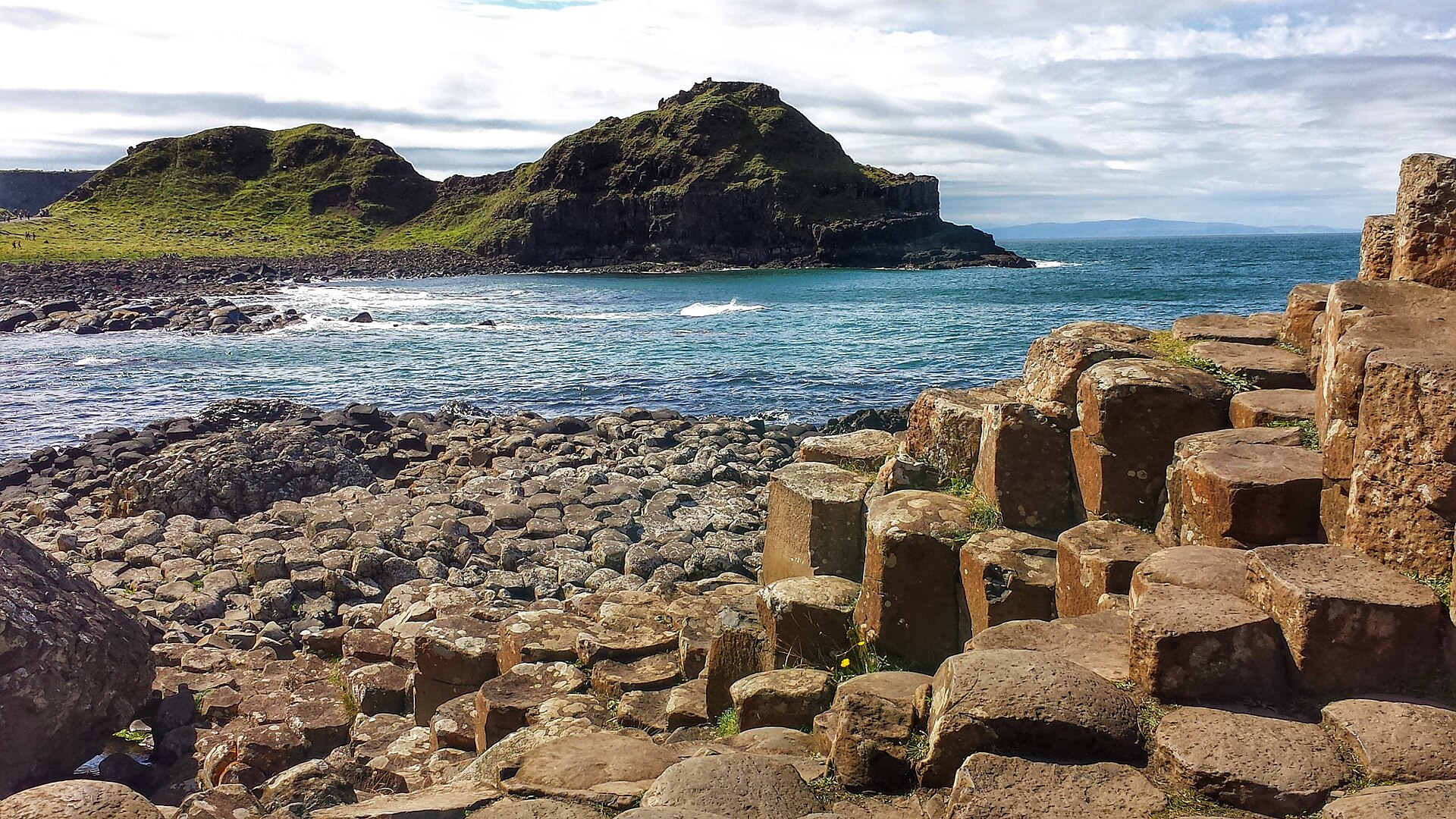 Giant's Causeway near Coleraine on the County Antrim coast
